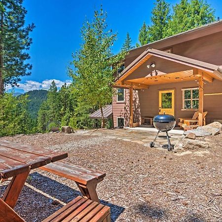 Private Leavenworth Cabin With Mtn Views And Fire Pit Exterior foto